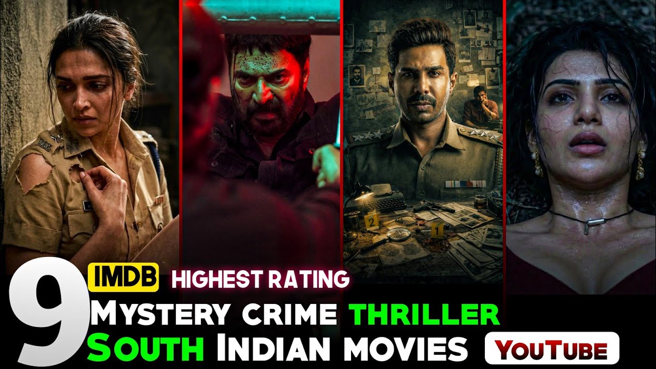 Top 9 Best South Indian Suspense Thriller Movies in Hindi 2026|South ...