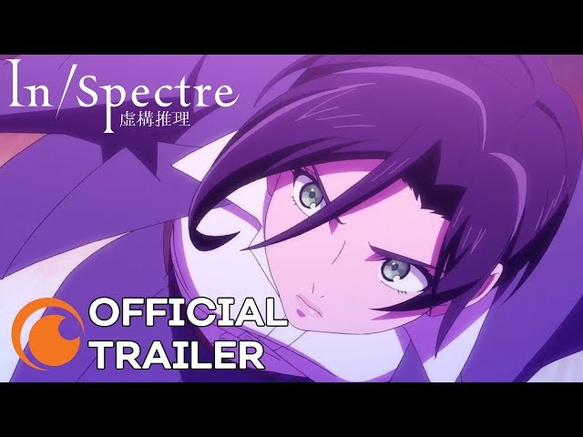 In/Spectre - Anime sobrenatural/romance ganha novo trailer e está