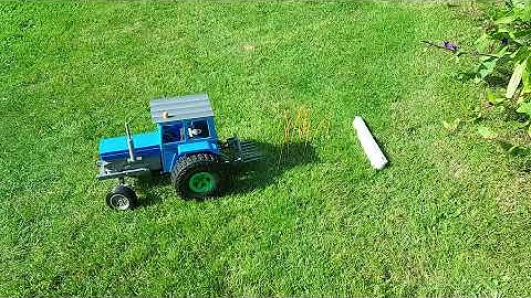 Drone OpenRC Tractor - RTK GPS accuracy