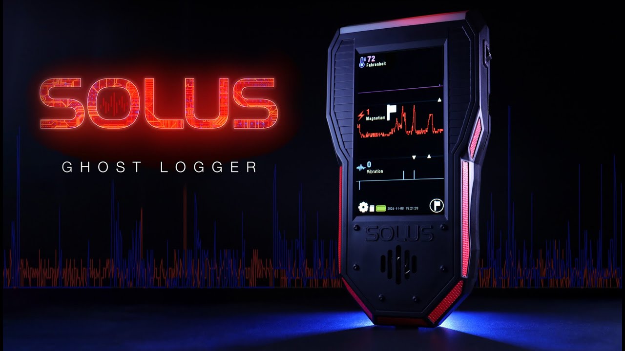 Solus Ghost Hunting Environmental Graphing Data Logger - YouTube