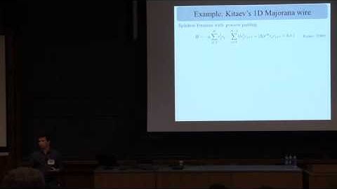 Dr. Roman Lutchyn, "Majorana Modes in Topological Superconductors", Lecture 1 of 4