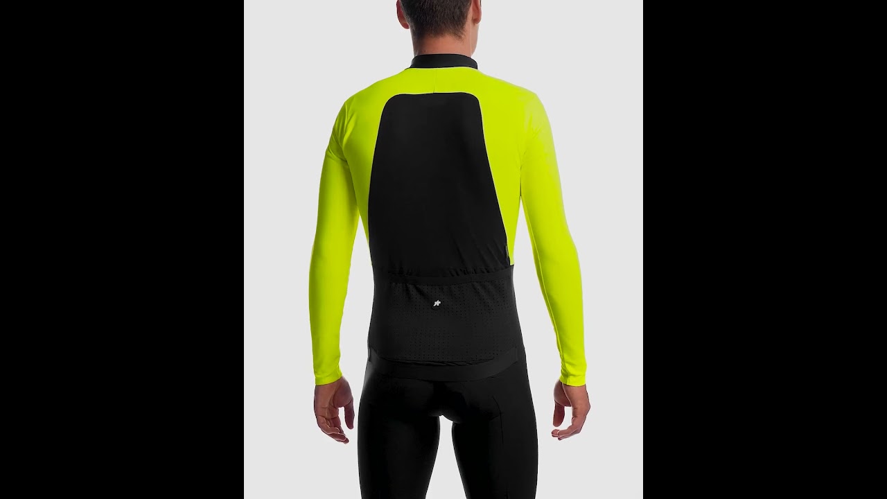 ASSOS 11.24.386.3F EQUIPE R Spring Fall Jersey S11 Optic Yellow