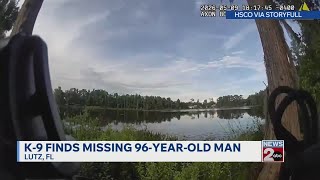 K-9 finds missing 96-year-old man