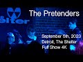 Capture de la vidéo The Pretenders 2023-09-05 Detroit, The Shelter - Full Show 4K