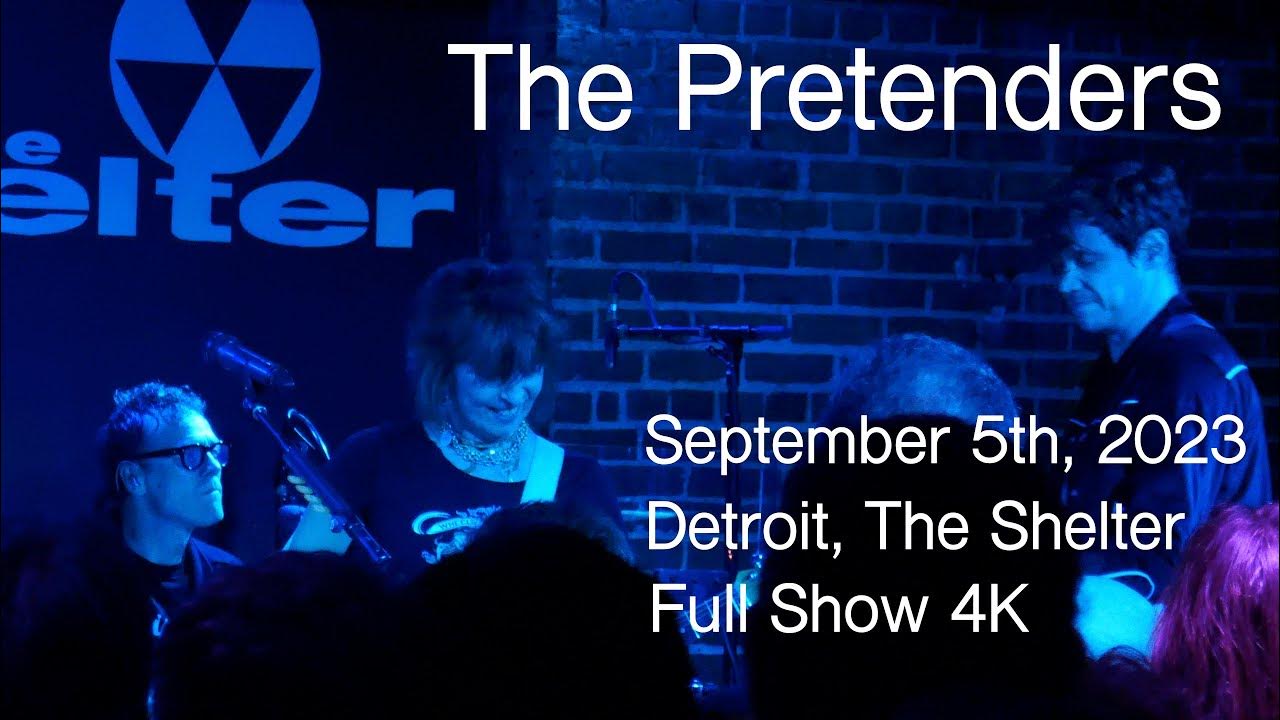 pretenders tour detroit