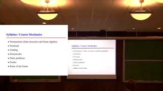 Lecture 1 - Introduction to Algorithms