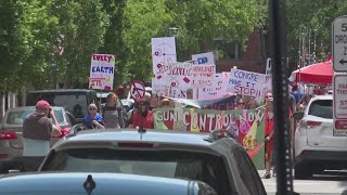 Protestors around the country march for change in gun laws