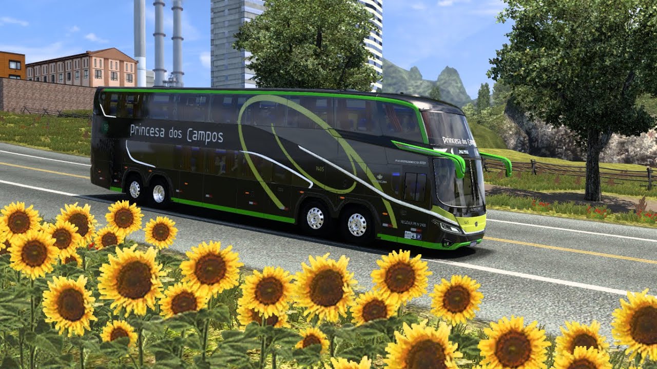 ✅EUROTRUCK - MODBUS BUSCAR NB1 PANORAMICO DD(PRINCESA DOS CAMPOS)➡️CURITIBA➡️LARANJEIRAS DO SUL🌷PT 2