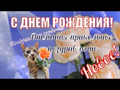 С ДНЕМ РОЖДЕНИЯ веселое и прикольное поздравление в день рождения!