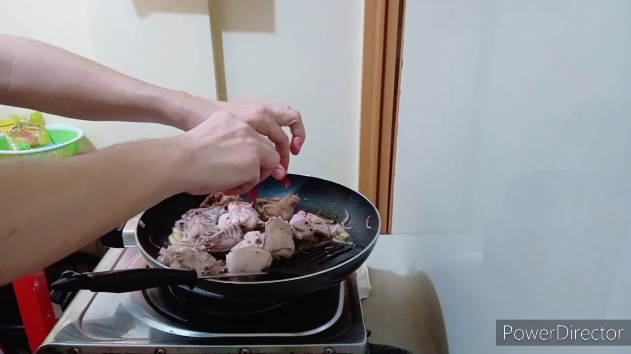 SPICY CHICKEN ADOBO WITH WHOLE MUSHROOMS & OYSTER SAUCE YouTube