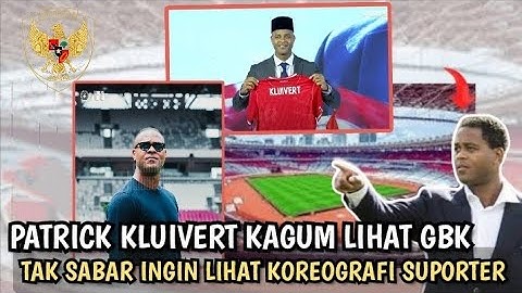 GBK Inspection‼️ Patrick Kluivert Curious to See the Choreography of Garuda Ultras Supporters