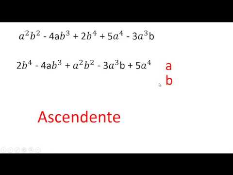 Algebra Como Ordenar Polinomios Youtube