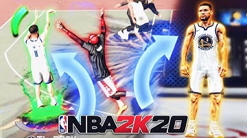 Klay Thompson OVERPOWERED Build Dominates Mypark | Best Jumpshot | NBA 2K20 Mypark