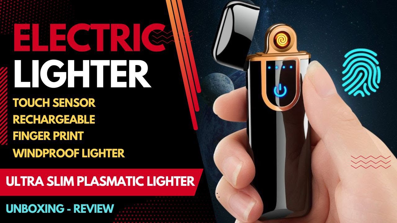 Unboxing of electric lighter | plasma lighter | coolest lighters | rechargeable lighter | windproof