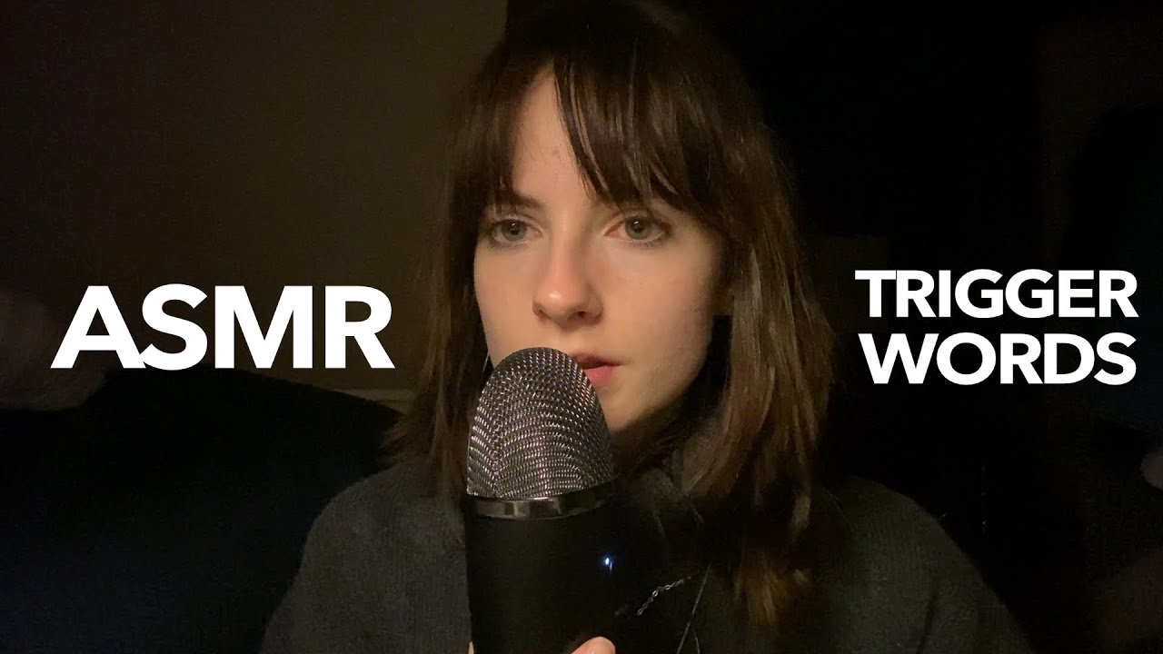 ASMR | Trigger Words 🪐 extremely soft & close up whispering