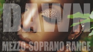 Dawn Richard - Mezzo-Soprano, vocal range (A2-A5) *3 Octaves