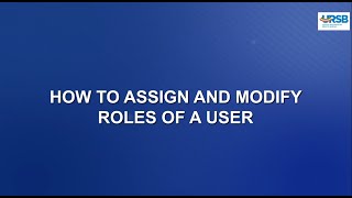 4.3. HOW TO ASSIGN AND MODIFY ROLES OF A USER ON SIMPO