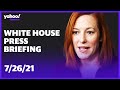 White House Press Secretary Jen Psaki holds press briefing