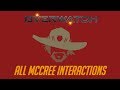 Overwatch - All McCree Interactions V2 + Unique Kill Quotes