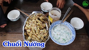 Chuối Nướng Nước Cốt Dừa Món Ăn Vặt Của Ngày Xưa / Grilled bananas with coconut milk