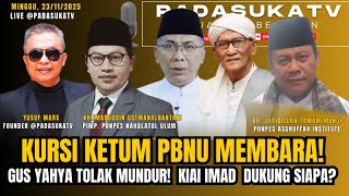 Download Lagu 🔴Live: Kursi Ketum PBNU Membara! Gus Yahya Tolak Mundur, Kiai Imad Dukung Siapa? MP3