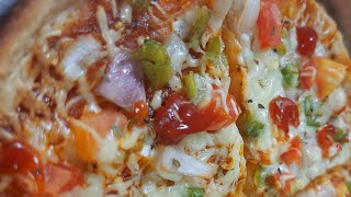 Veg Pizza| How to make veg pizza| How to make Margherita pizza| Homemade veg pizza