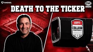 ESPN Is Making a Huge Mistake Getting Rid of the BottomLine Ticker | Stugotz and Company
