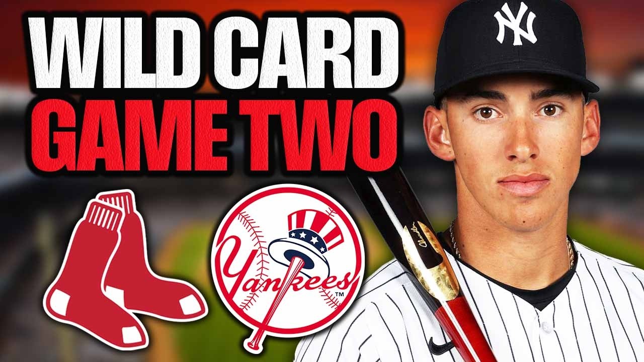 LIVE: YANKEES VS RED SOX | AL Wild Card Game Two Watch Party