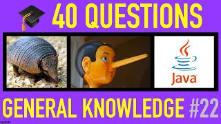 GENERAL KNOWLEDGE TRIVIA QUIZ #22 - 40 General Knowledge Trivia Questions and Answers Pub Quiz
