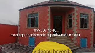 Mastaga Qesebesi Yol Kenarinda Kupcali Ev 055 737 45 48