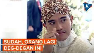 Beragam Ekspresi Tegang Kaesang Pangarep Di Meja Ijab Kabul