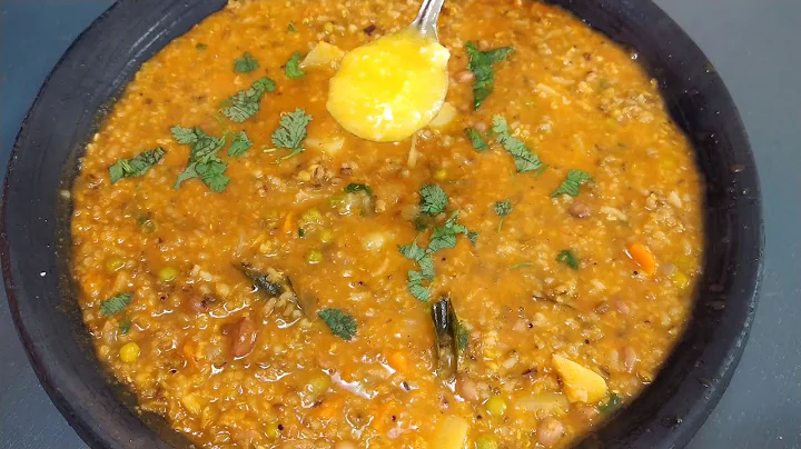 Masala Khichdi | Masala Khichdi Without Pressure Cooker | Vegetable Masala Khichdi Recipe