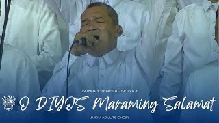 Video thumbnail of "O DIYOS Maraming Salamat  | JMCIM Marilao Bulacan Adults Choir | December 17, 2023"