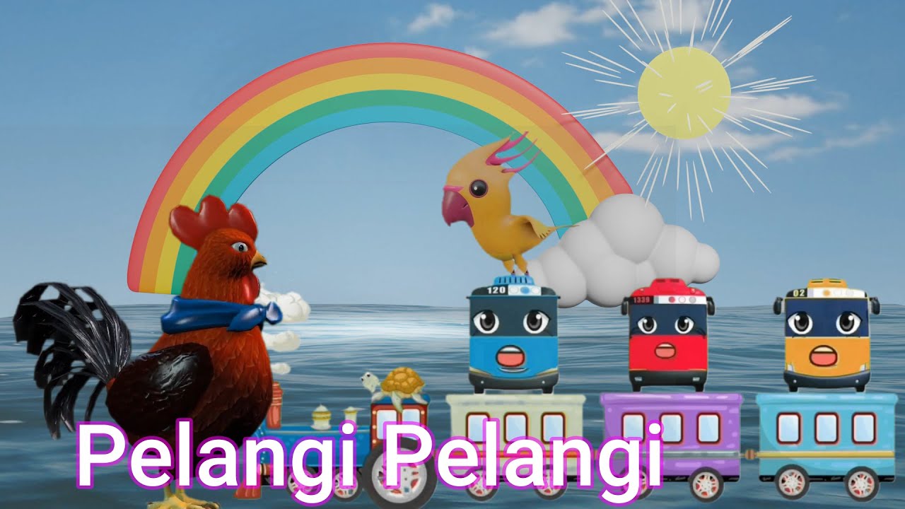 LAGU ANAK PELANGI new version song indonesia pelangi for children - YouTube