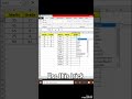 Excel trick you must know #exceltips #exceltricks #officeskills #spreadsheet #exceltutorial#googles