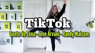 TIKTOK Gente de Zona, Jeon Arvani & Randy Malcom. Zumba Choreography Karla Borge