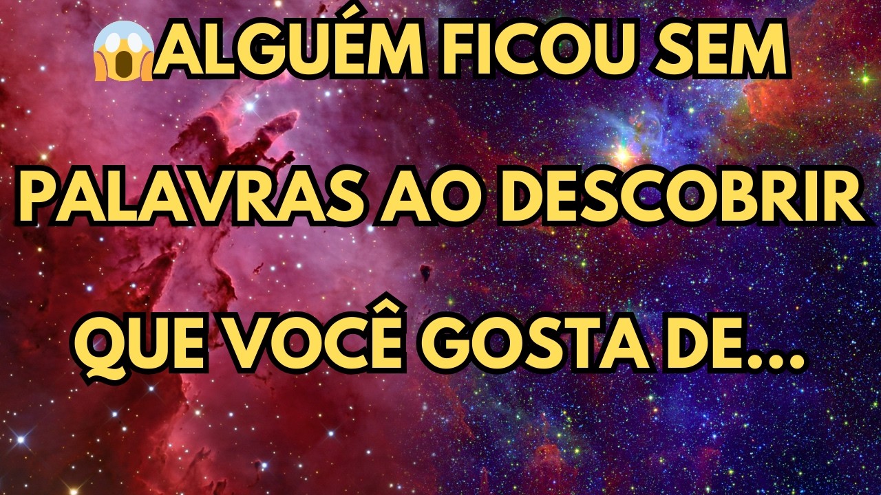 ALGUÉM FICOU SEM PALAVRAS AO DESCOBRIR QUE VOCÊ GOSTA DE