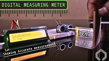 Cómo hacer un medidor de distancia digital | Usando Arduino NANO/UNO | Fácil de hacer | SciCraft |