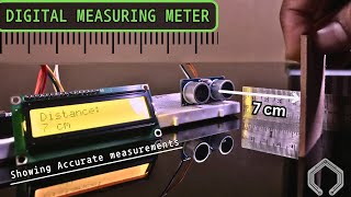 How to make a Digital Distance Measuring Meter | Using Arduino NANO/UNO | Easy to Make | SciCraft |