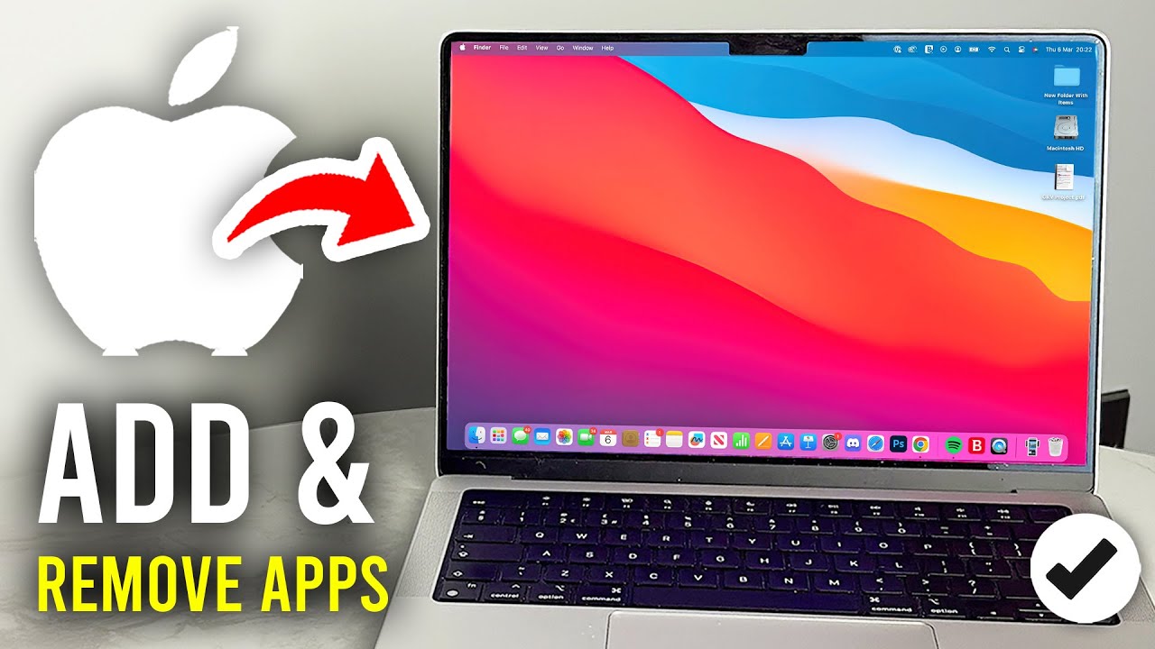 How To Add or Remove Apps From Dock On Mac - Full Guide - YouTube
