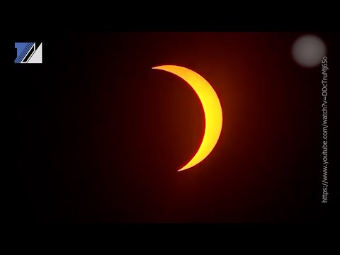 Успейте увидеть частичное солнечное затмение!