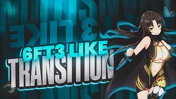 AMV Edit Tutorial - Learn Transition like 6 ft 3  Alight Motion | Mobile Editing
