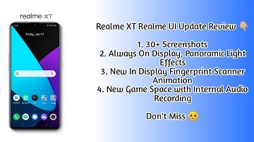 Realme XT Realme UI Update Review 😍 | Realme XT Android 10 Update | Realme UI Update ~ @RockoRJ  🥳