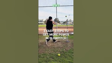 How to Get More Power In Slowpitch Softball with the Hank Step