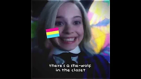 There S A She Wolf In The Closet Enid Sinclair Wednesday Edit 