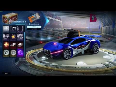 Rocket League Crate 2 Unboxing