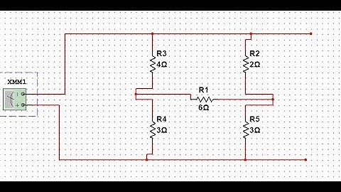 how to use Y(Wye)- Delta transformation to determine total resistance of a circuit, with Multisim.