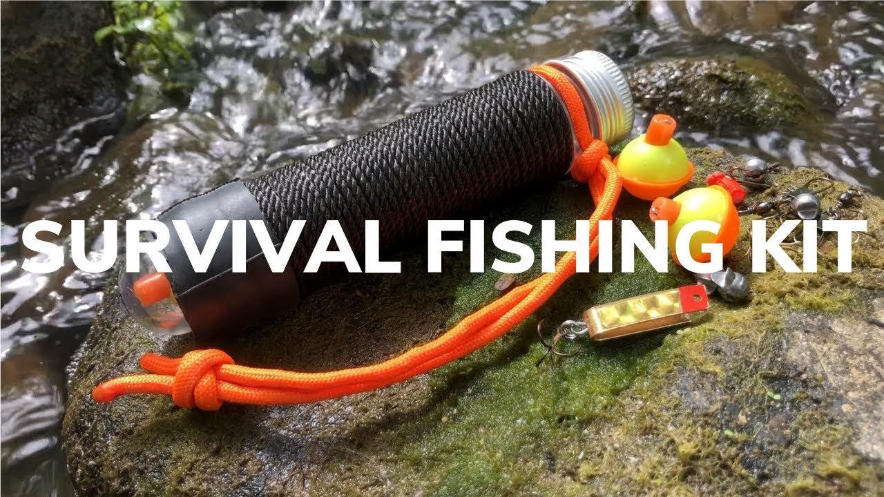 DIY Ultralight Pocket Fishing Kit - Make Your Own Survival Fishing Gear