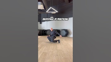 Behind the practicing process // to explore the movement is very important