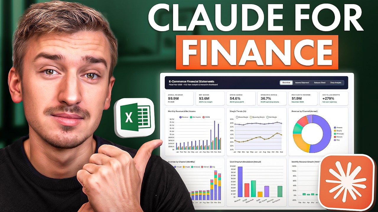 Why Claude is a GAME CHANGER for Finance Tasks